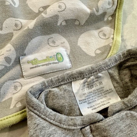 4 Woombie sleep sacks size 3-6mo (14-19lbs) - Picture 2 of 2